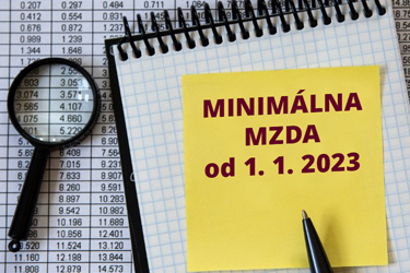 Nová minimálna mzda nadobúdajúca platnosť od 1. januára 2023 minim mzda 2023